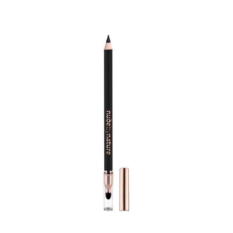 Nude By Nature Contour Eye Pencil 01 Black, , hi-res