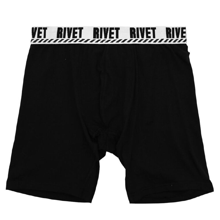 Rivet Men's Long Leg Trunks, Ink, hi-res