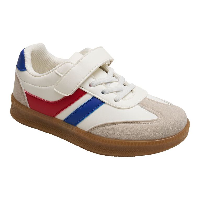 Active Intent Senior Kids' Milwakee Sneakers, White, hi-res