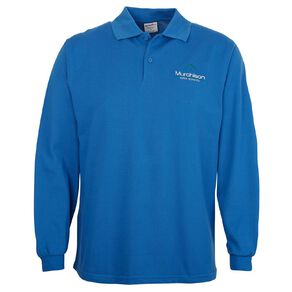 Schooltex Murchison Area Long Sleeve Polo with Embroidery