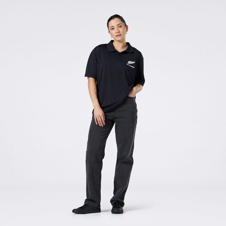 All Blacks Men's Polo, Black, hi-res