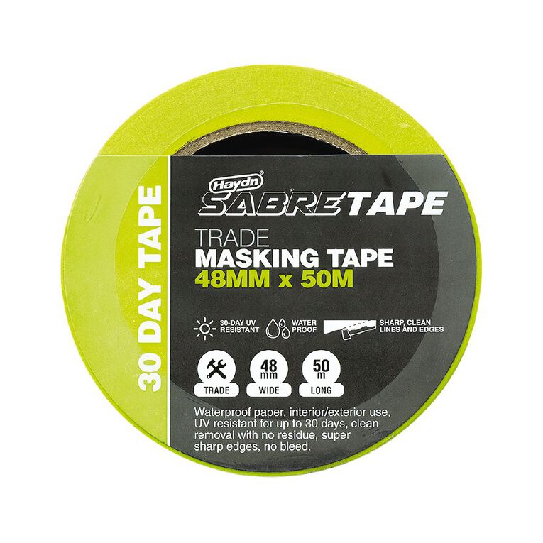 Haydn Masking Tape Green 48mm x 50m, , hi-res