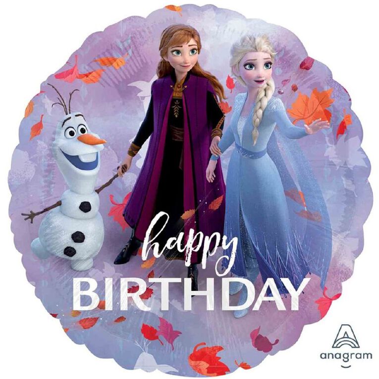 Anagram Frozen 45cm Standard Frozen 2 Birthday Balloon, , hi-res