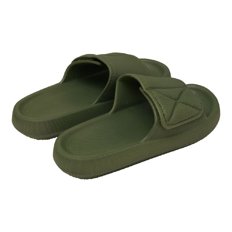 H&H Men's Max Slides, Khaki, hi-res