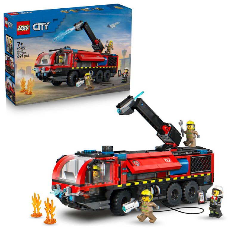 LEGO CITY Airport Fire Engine 60499, , hi-res