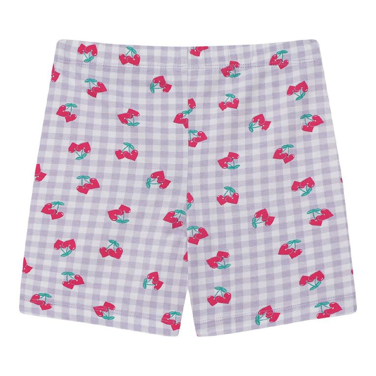Young Original All Over Print Bike Shorts, Purple Light, hi-res