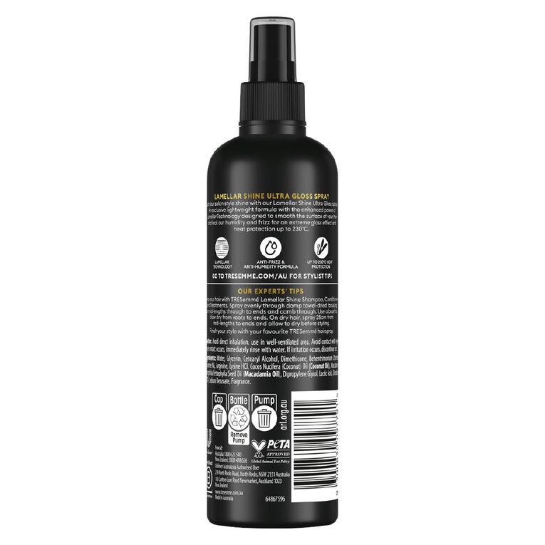 Tresemme Spray Lamellar Shine 200ml, , hi-res