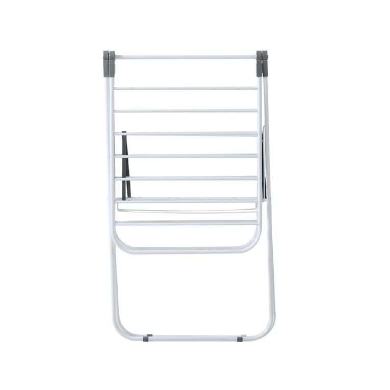 Living & Co Winged Steel Airer White, , hi-res