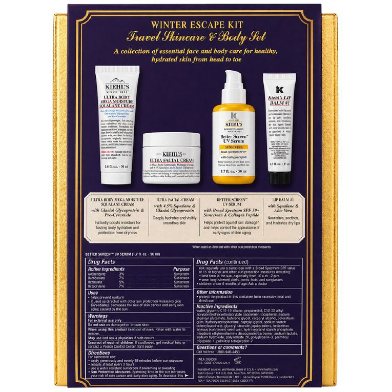 Kiehl's Winter Escape Kit Giftset, , hi-res