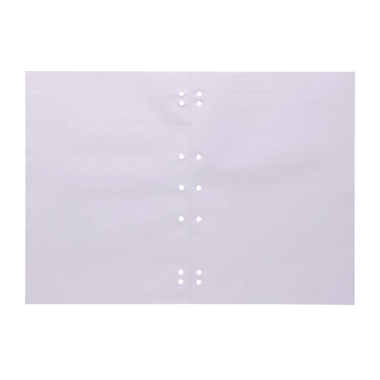 WS Pad Refill 14A8 Blank 50 Leaf Punched Orange, , hi-res