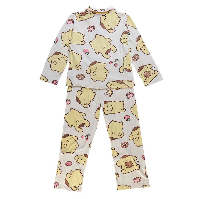 Hello Kitty Pompompurin Girls' Pyjama Set, Cream, hi-res