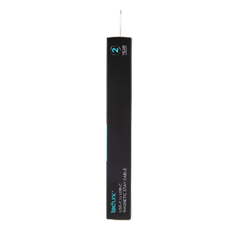 Tech.Inc 60W USB C Magnetic Stay Cable 1m TICCS1907 Black, , hi-res