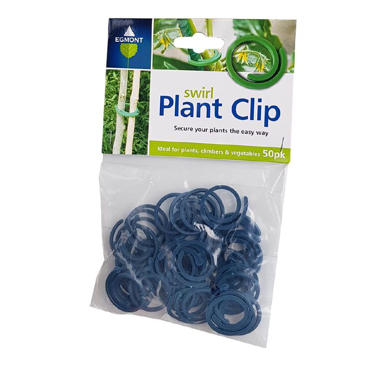 Egmont Plant Swirl Clips 50 Pack, , hi-res