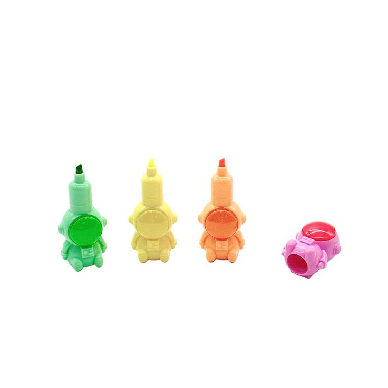 Uniti Kids Stackable Astronaut Highlighters 3 Pack, , hi-res
