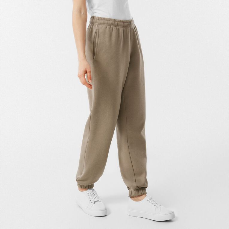 H&H Women's Essential Trackpants, Brown Light, hi-res