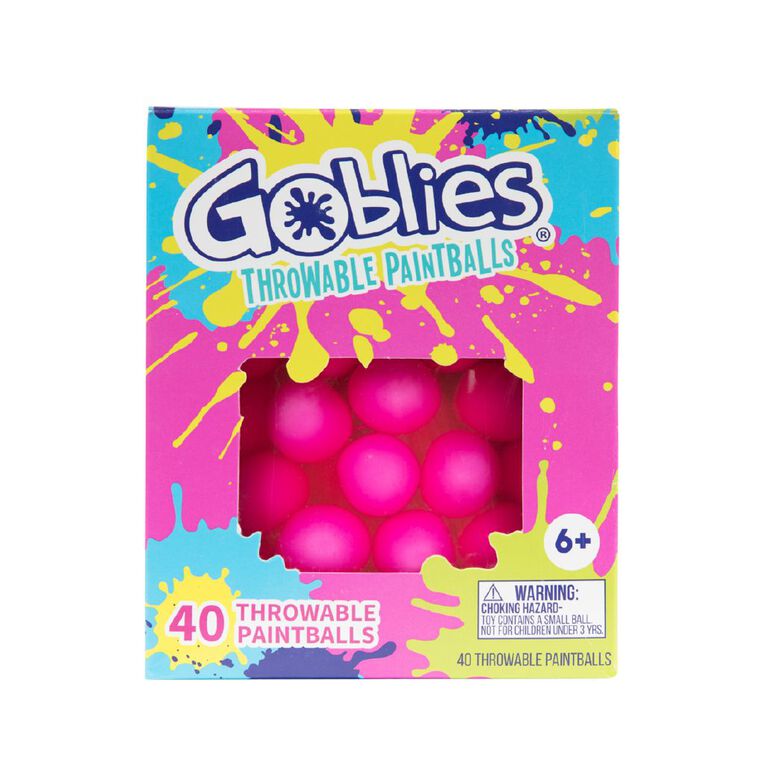 Goblies Throwable Paintballs 40 Pack Pink, , hi-res