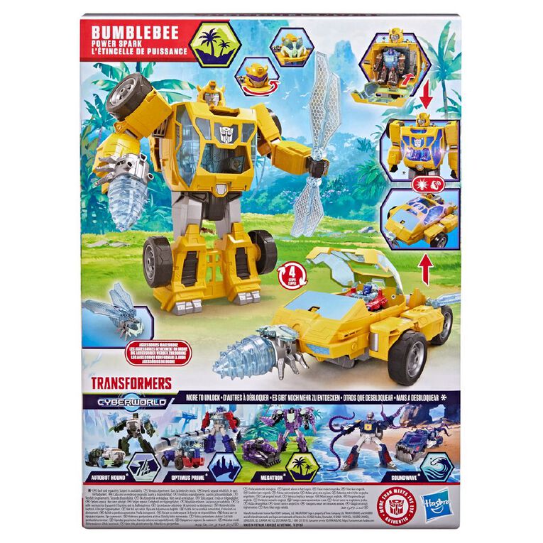 Transformers Cyberworld Power Spark Bumblebee, , hi-res