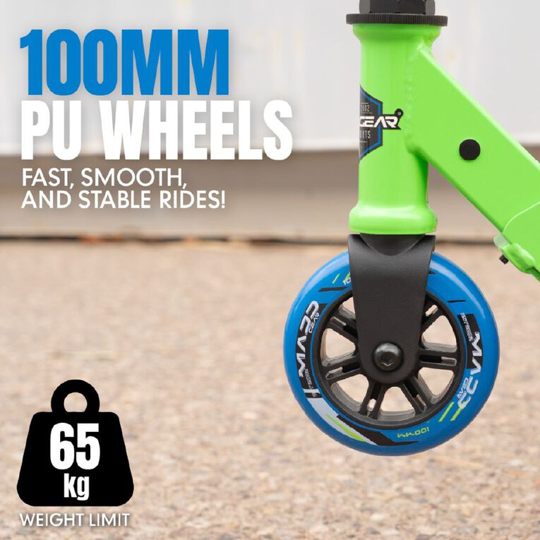 MADD Gear Whip 100 Scooter Green / Blue, , hi-res