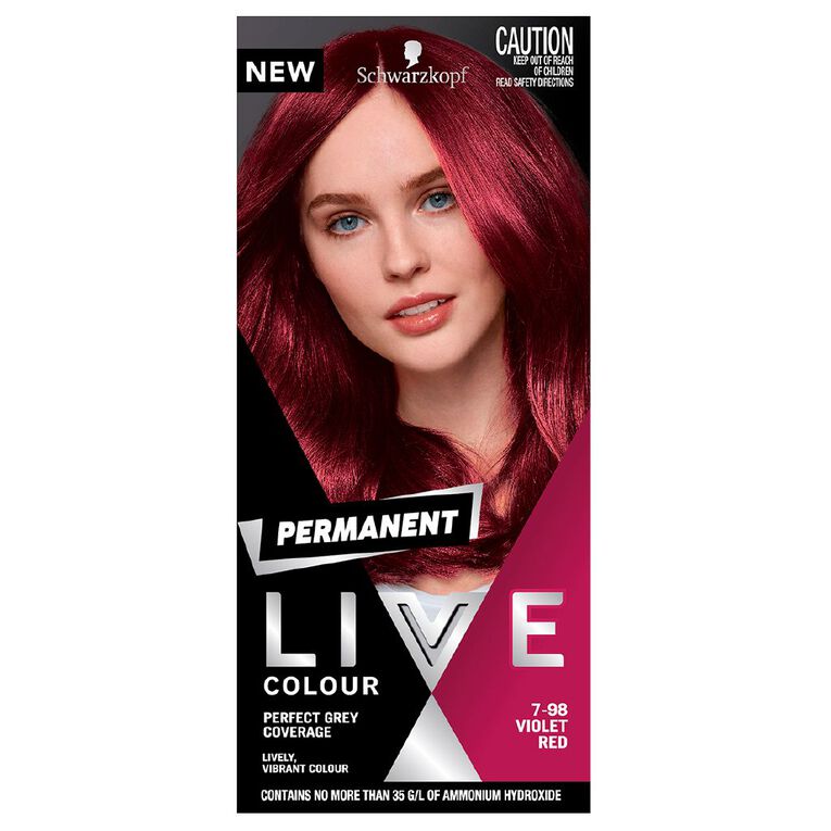 Schwarzkopf Permanent LIVE Colour 7.98 Violet Red, , hi-res