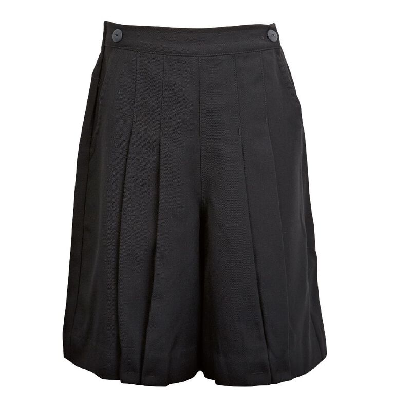 Schooltex Culottes, Black, hi-res