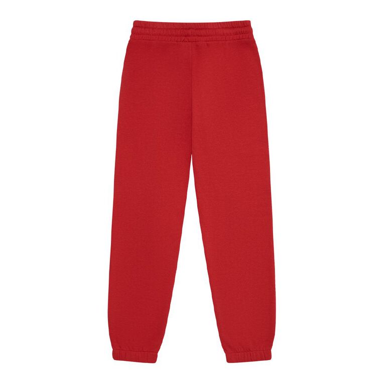 Young Original Plain Trackpants, Red Dark, hi-res