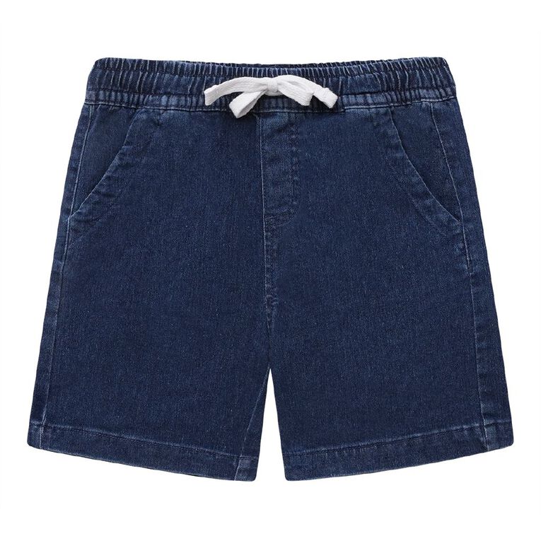 Young Original Denim Shorts, Blue Mid, hi-res