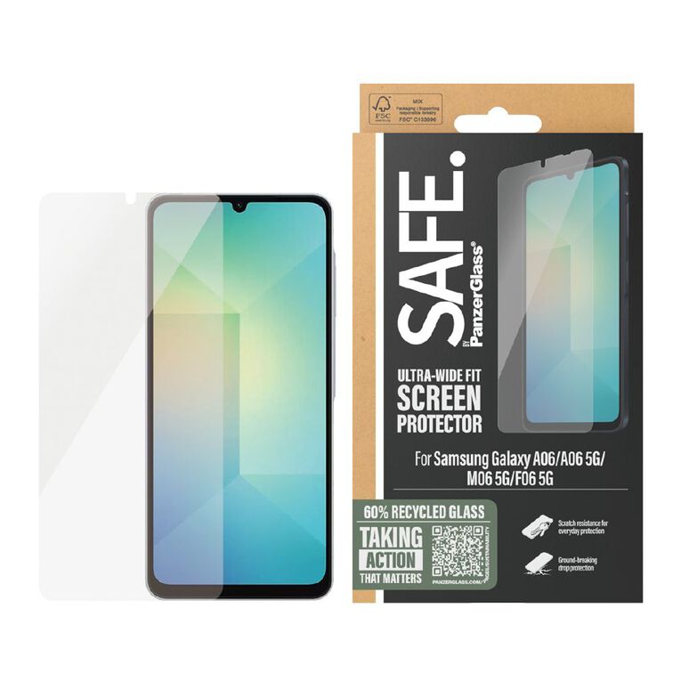 PanzerGlass SAFE Screen by Panzer Protector For Samsung Galaxy A07, , hi-res