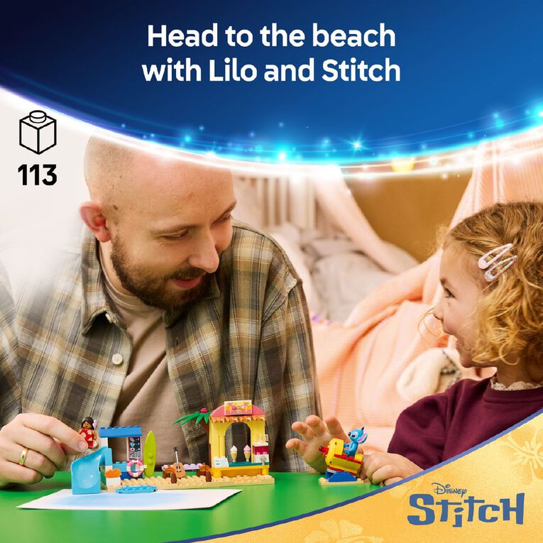 LEGO Disney Classic Beach Fun with Lilo & Stitch 43280, , hi-res
