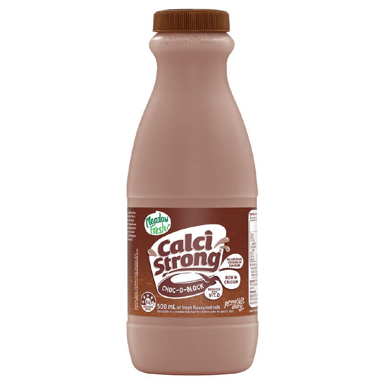 Meadow Fresh Calci Strong Chocolate Fresh Flavoured Milk 500ml
