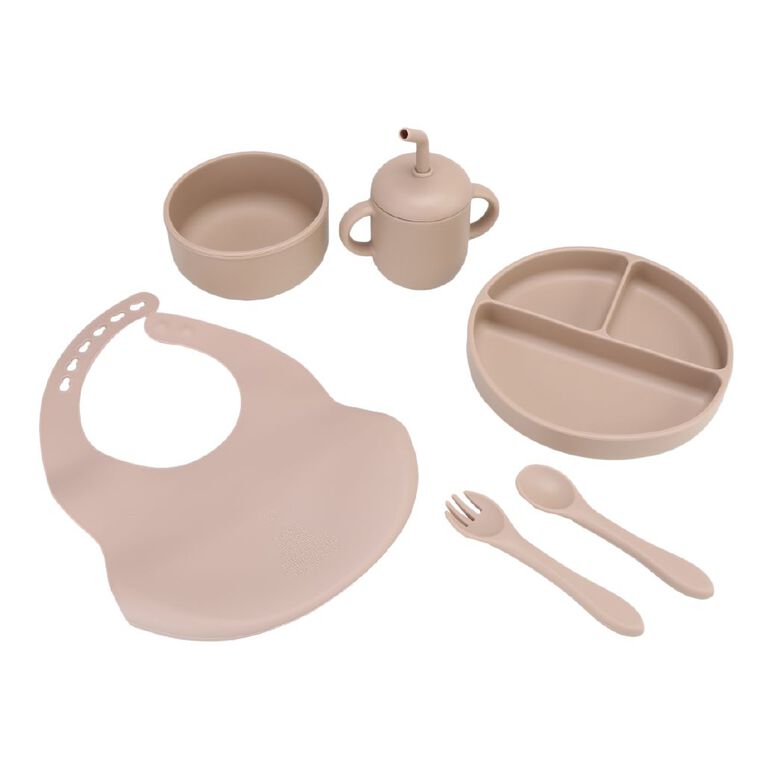 Babywise Silicone Feeding Gift Set 6 Piece, , hi-res