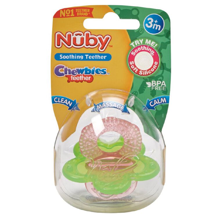 Nuby Chewbies Teether, , hi-res