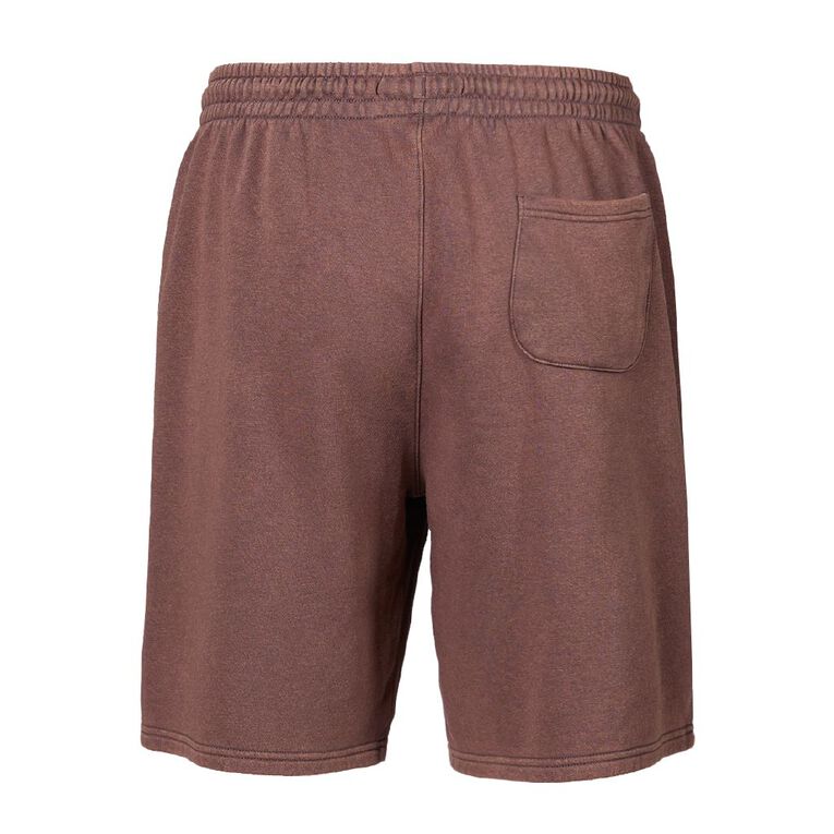 Garage Men's Track Shorts, Brown Dark, hi-res