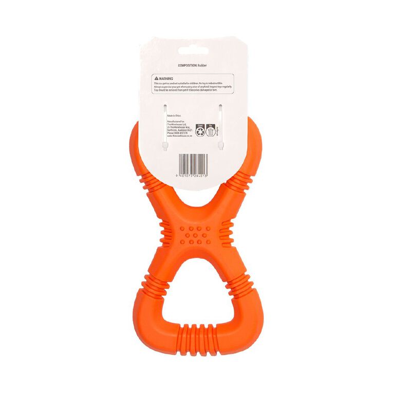 Pet HQ Tough Rubber Tug Toy 28cm, , hi-res