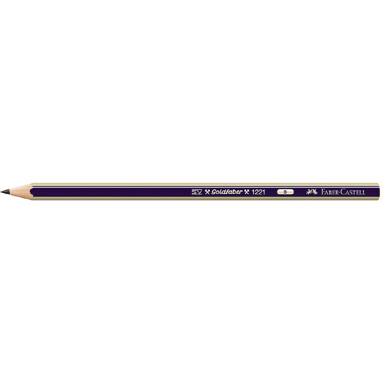 Faber-Castell Pencil Goldfaber B Loose Black, , hi-res