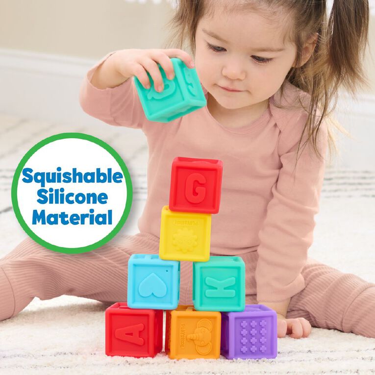 Playskool ABC Soft Stacking Blocks, , hi-res