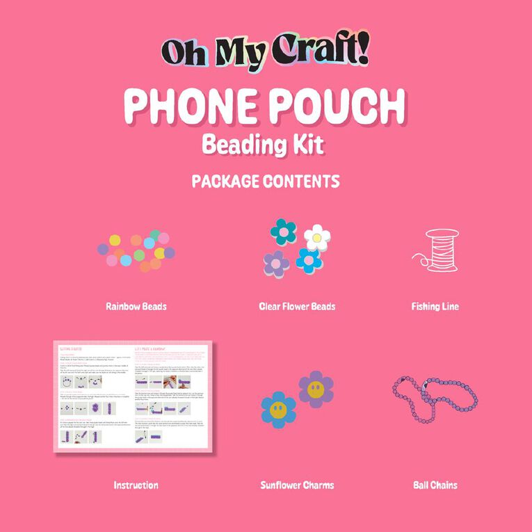 OMC OMC! Phone Pouch Beading Kit, , hi-res