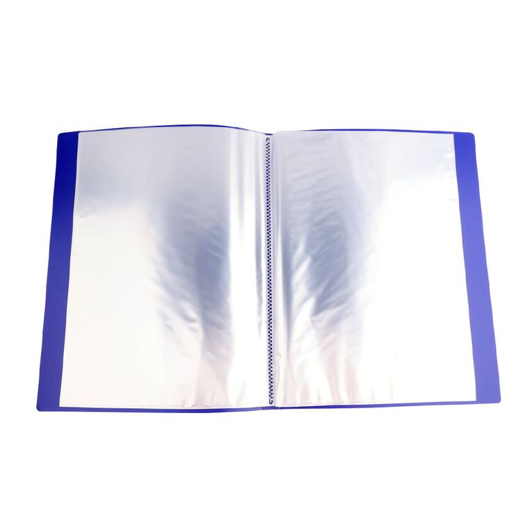 WS Colour Pop Clearbook 40 Page Blue, , hi-res