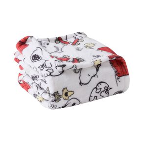 Peanuts Classic Snoopy Novelty Throw 127cm x 152cm