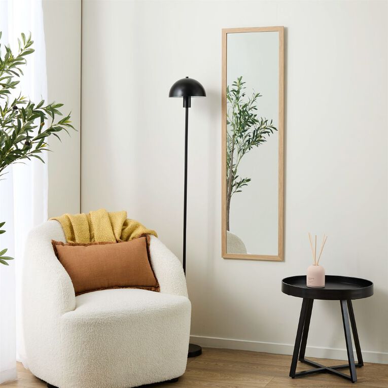 Living & Co Everyday Wall Mirror Natural 30cm x 120cm, , hi-res