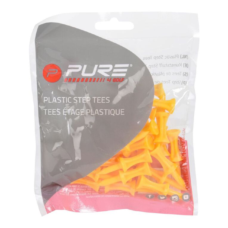 Golf Step Tees 43mm 30 Piece, , hi-res