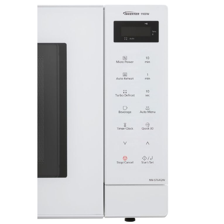 Panasonic 32L Inverter Microwave NN-ST64QWQPQ White, , hi-res