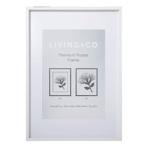Living & Co Premium Poster Frame A4