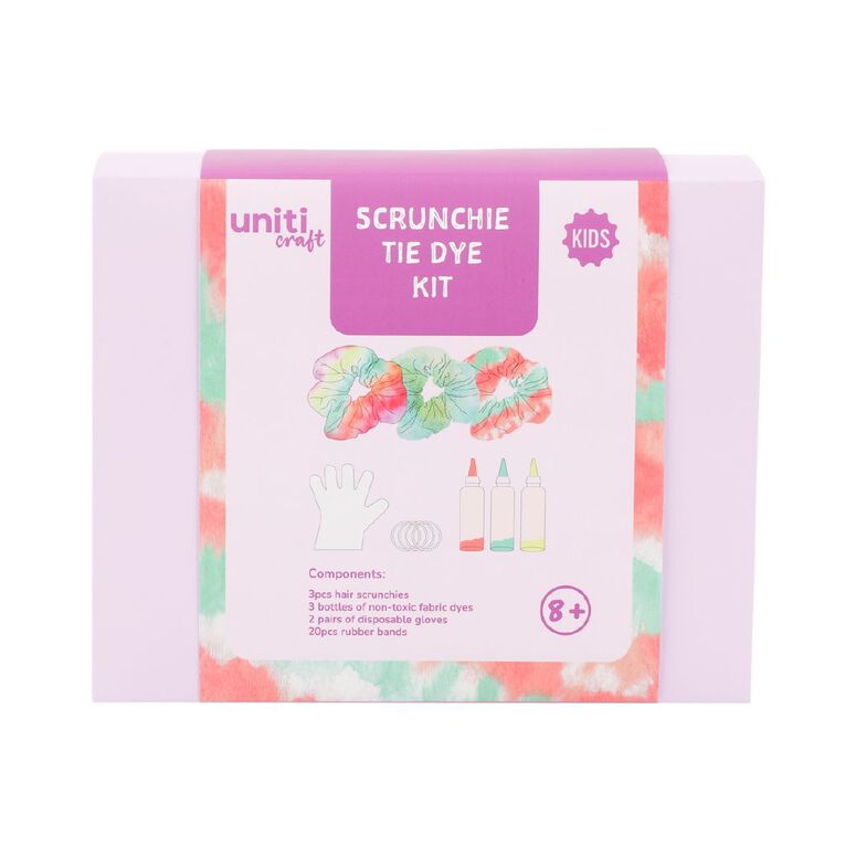 Uniti Scrunchie Tie Dye Kit, , hi-res