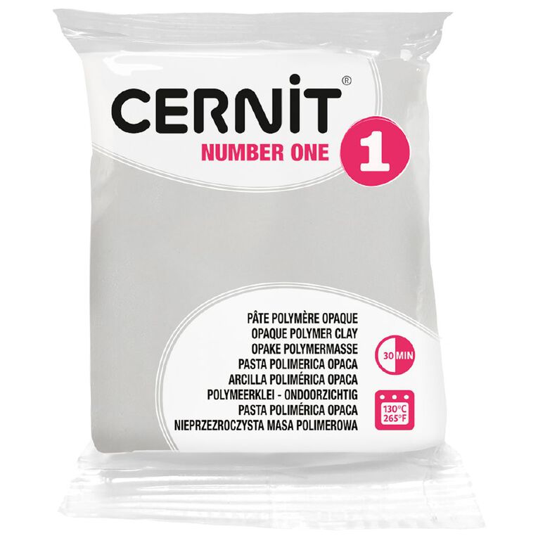 Cernit Polymer Clay No1 56g White Opaque, , hi-res
