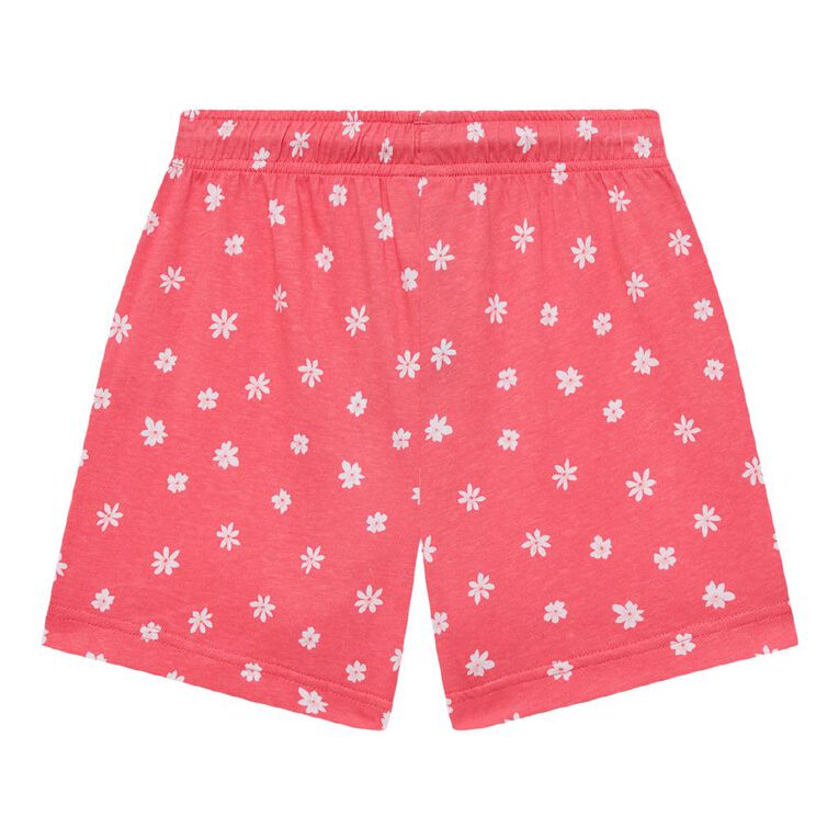 Young Original All Over Print Jersey Shorts, Pink Mid, hi-res