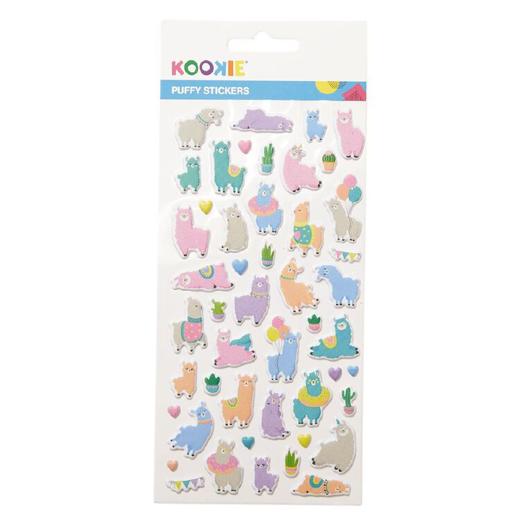 Kookie Sticker Sheet Mini Squishy Assorted, , hi-res