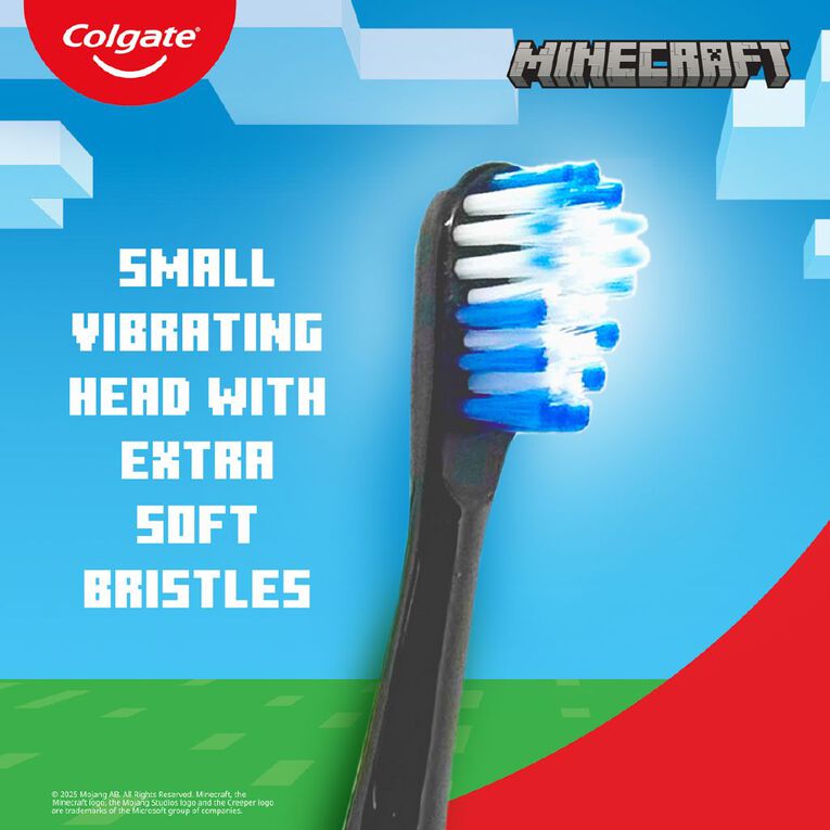Colgate Kids Minecraft Powered Toothbrush, , hi-res