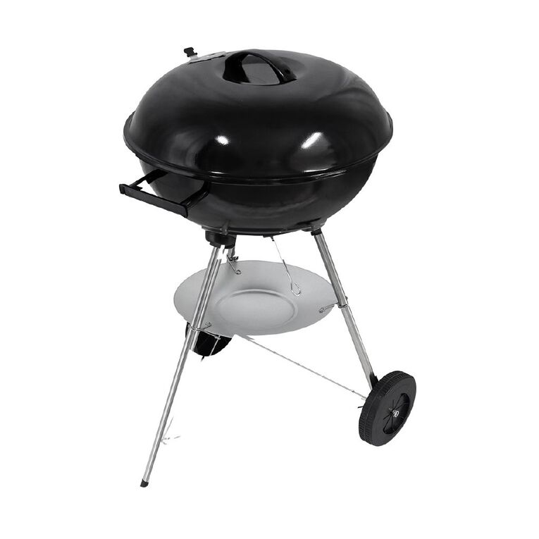 Gascraft Monza Kettle BBQ Black 44cm, , hi-res