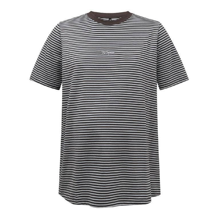 H&H Maternity Before & After Midweight Cotton Tee, Blue Mid, hi-res