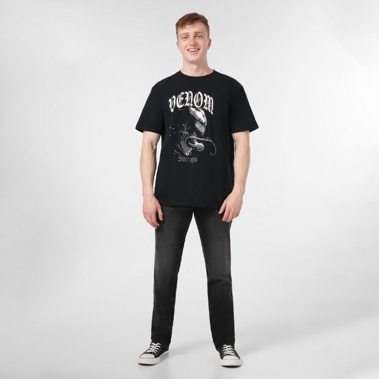 Marvel Men's Short Sleeve Tee, Black, hi-res
